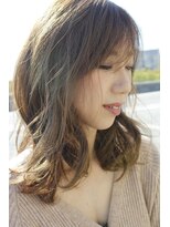 ヘアーアンドアイラッシュ ココアンジェ 福津店(CocoAnge)&nbsp;ヌードベージュ×ヘルシーレイヤー