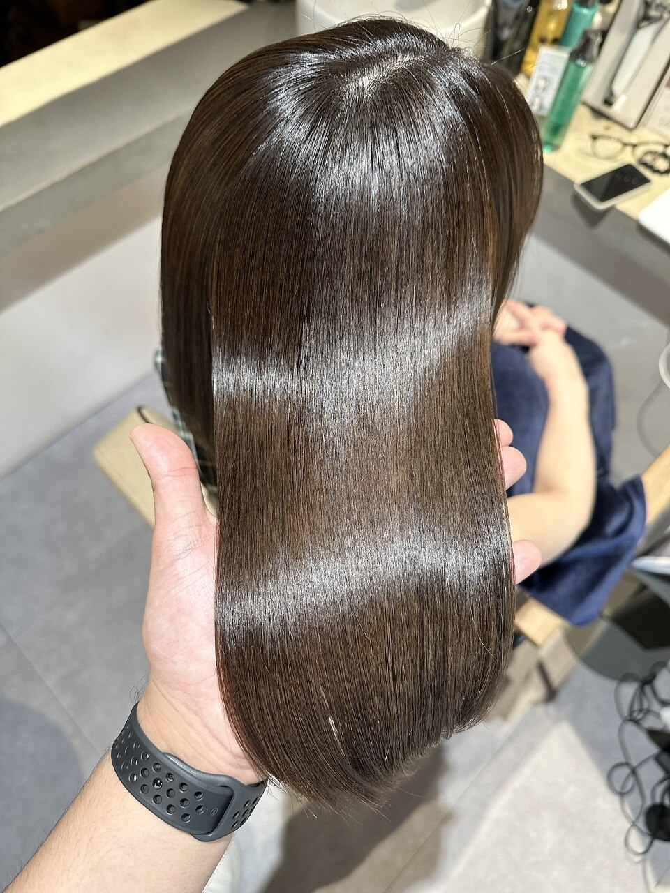 美髪カラー+最上級*髪質改善ヘアエステ \22000