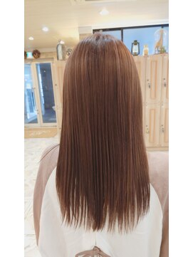 シャンティ 平岸店(Shanti) ミルクティーピンクのハイライト