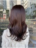【ADORE横浜】チョコレートブラウン×セミロング