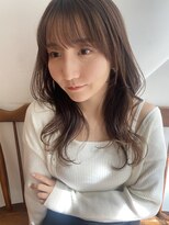 ガーランド (Garland) 大人かわいいくびレイヤー顔まわりレイヤーカットマロンベージュ