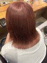 ネオリーブニコ 大井町店(Neolive Nico) 切りっぱなし×オレンジピンク