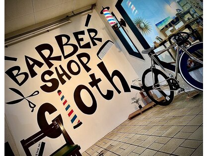 バーバーショップクロス(BARBER SHOP CLOTH)の写真
