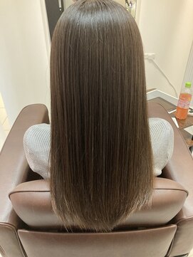 アニュー 北浦和店(ANEW) 【髪質改善】ツヤツヤ×まとまり　　ロングスタイル