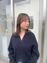 コワファースト 大分(COIFF1RST) ブリーチなしのハイトーンベージュカラー