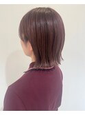 大人気切りっぱなしボブ