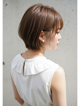 フルショウ 苦楽園店(FURUSHO) ミニマルボブ/チョコレートブラウン/ハッシュカット