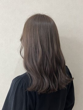 アウラ 近鉄八尾駅前店(Aura) ブラウンカラー×髪質改善UPTOGLOSS 近鉄八尾