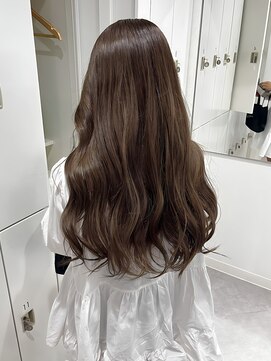 ラルムバイシー 新宿(LARME by Sea) ブリーチなしダブルカラー/ミルクティーブラウン(新宿/岡崎)