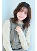 【UNIXみなとみらい】透明感レイヤーのナチュラルミディ