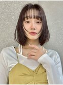 ダークアッシュ/似合わせカット/レイヤーカット(新潟/万代）