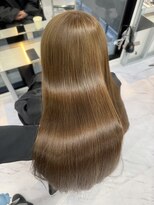 ヴィヴィー 福岡天神店(VIVIE) オリーブベージュ/ブリーチなしダブルカラー