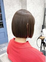 ガーデン バイ イル(GARDEN by illu Co.Ltd)&nbsp;切りっぱなしボブ×ブラウンカラー