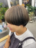 ルキア(Lukia)&nbsp;蒲生・40代女性｜白髪が伸びても目立ちにくいアンブレラカラー