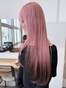 エイト オキナワ 沖縄新都心店(EIGHT okinawa) 【EIGHT沖縄】2ブリーチ×ペールピンク◎