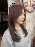 【四条烏丸】ロングレイヤー×ナチュラルブラウン