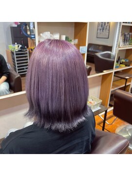 スリーク 吹田店(Sleek) ブリーチオンカラーでエンドカラー