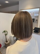 アズールサン 草加西口店(azule-sun)&nbsp;ハイライトカラー,グレージュ,デザインカラー,ショートボブ/草加