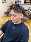 刈り上げセンターパート/波巻きツイストスパイラル/柏駅