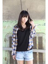 セットアップ 倉敷中庄店(SET-UP) 小顔艶感黒髪ロング