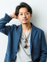 エムエイチザバーバー 本町(MH THE BARBER)&nbsp;大人の色気漂うセンターパート【北浜・堺筋本町・淀屋橋】