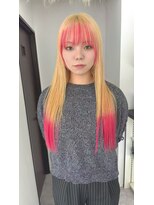 ソルコディ コクラ(SOL.cody kokura) 縮毛矯正/ワンホンレイヤー/ミルクティーブランド/ダークブルー