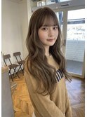 韓国風ベージュカラー