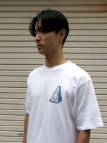 ヒントステーション(HINTSTATION)&nbsp;〈浅草 半個室〉 前下がりセンターパート