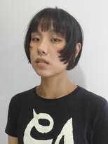 ブルートマト(BLUE TOMATO) 切りっぱなしミニボブ顔周りレイヤー