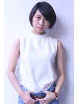 シャカ(SHAKA)&nbsp;丸みショート 黒髪ベリーショート ヘルシーレイヤー ボブディ