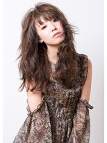 オーガスト ヘア ネイル(AUGUST hair nail) さらっとなびくロングパーマ/モード