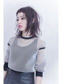 ショートバングミディ
