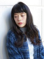 ルティア(Lutia) ゆるふわパーマ 大人可愛い 流しバング★★