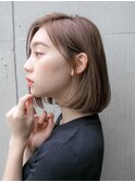 似合わせボブ ワンレンボブ    センターパート    ☆