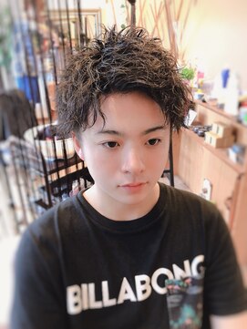 hair salon 華化 スパイラルパーマ