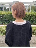 フロート 小阪店(float)&nbsp;ミルクティベージュ_毛先パーマ ことりベージュ