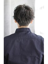 シュシュット(chouchoute)&nbsp;かき上げビジネスショートレイヤーコンマヘアツイストパーマ/018
