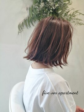 ファイブボックスヘアー 広島(five vox hair) コーラル×サファリ