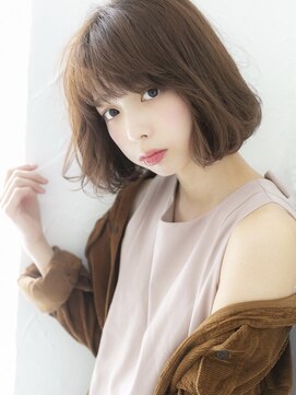 プライズ アイリス 池袋東口店(prize Iris) 【prize池袋東口店】大人かわいいシースルーバングミニマムボブ