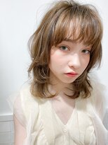 ネオリーブ チロル 横浜西口店(Neolive CiroL.)&nbsp;たっぷりハイライト　トレンドナチュラルウルフ