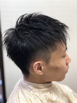 ヘアーメイク クーラ 行橋店(Hair make CURA) 爽やかツーブロックショート