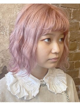 マギーヘア(magiy hair) ペールピンク［magiy hair西部笑］