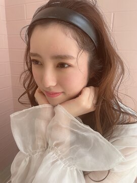 カシェ マエノヘタ(Cashe'e MAENOHETA) 前髪カチューシャアレンジ