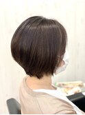 スッキリショートボブ