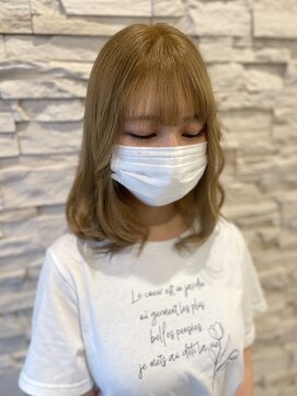 トータルビューティサロン シェリ(total beauty salon cheri) 大人気【ベージュ×イエロー】