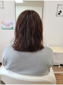 ミディアムゆるふわパーマ☆