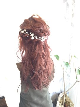 クラネ(CLANE.) お呼ばれハーフアップ♪