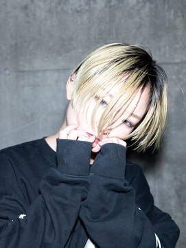 ヘア サロン イエロー(hair salon YELLOW) ジェンダーレス風ショートボブ