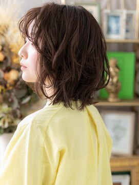 カバーヘア ブリス 大宮西口(COVER HAIR bliss) シースルーバングくせ毛風小顔くびれミディa大宮20代30代40代