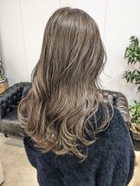 ナンバースリー 溝の口店(Number Three)&nbsp;ワンブリーチ×ベージュ